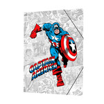 Carpeta 3 Solapas Mooving Marvel Blanca 1005208